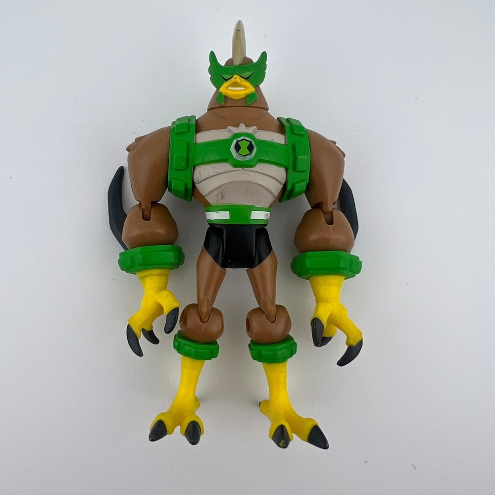 Ben 10 Omniverse Kickin' Hawk HyperAliens  Action Figure Bandai 2012‎